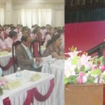 Đồng chí Phan Thị Thuộc - Q. Chủ tịch Công đoàn NHCSXH phát biểu với Đại hội
