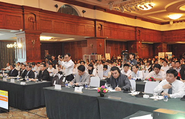 Các đại biểu tham dự Hội thảo Banking Vietnam 2013