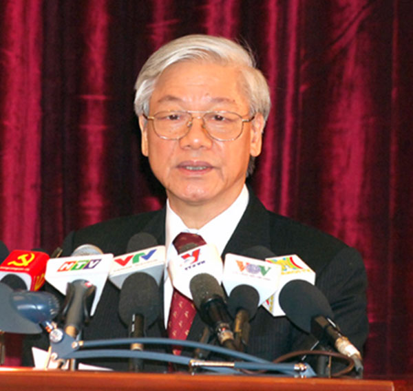 Tổng Bí thư Nguyễn Phú Trọng phát biểu bế mạc Hội nghị TW7