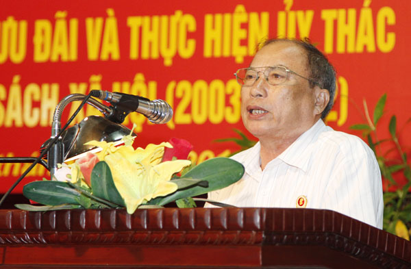 Ông Nguyễn Đình Minh - Phó Chủ tịch Hội CCB tỉnh Nghệ An