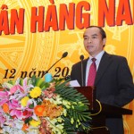 Phó Thống đốc Nguyễn Đồng Tiến phát biểu tại hội nghị