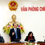 Phó Thủ tướng Vũ Văn Ninh chủ trì cuộc họp triển khai công tác năm 2014 của Ban chỉ đạo Trung ương về giảm nghèo bền vững, chiều 20/2