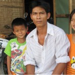 Nhờ được vay vốn NHCSXH, gia đình anh Phạm Văn Lượm đã hết đói, 2 con của anh được đến trường