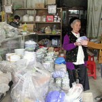 Cửa hàng tạp hóa, mô hình phát triển kinh tế của đoàn viên Trần Xuân Nghiêm, thôn Tân Thành, xã Tam Đa, huyện Sơn Dương