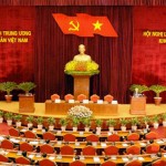 Toàn cảnh phiên bế mạc Hội nghị lần thứ 9 Ban Chấp hành Trung ương Đảng khóa XI
