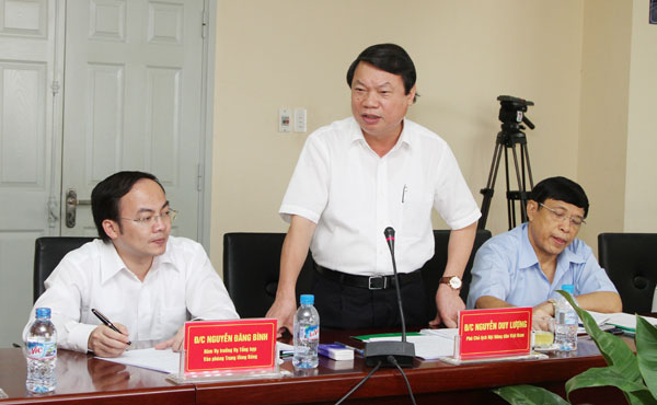 Đồng chí Nguyễn Duy Lượng - Phó Chủ tịch Hội Nông dân Việt Nam
