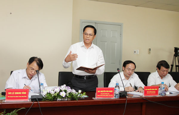 Đồng chí Nguyễn Văn Ngọc - Phó Bí thư Thường trực Đảng ủy Khối Doanh nghiệp Trung ương 