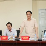 Đồng chí Nguyễn Văn Ngọc - Phó Bí thư Thường trực Đảng ủy Khối Doanh nghiệp Trung ương phát biểu kết luận