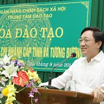 Tổng Giám đốc Dương Quyết Thắng phát biểu tại Khóa đào tạo
