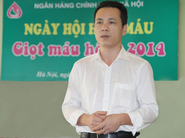 Phó Tổng Giám đốc Hoàng Minh Tế phát biểu