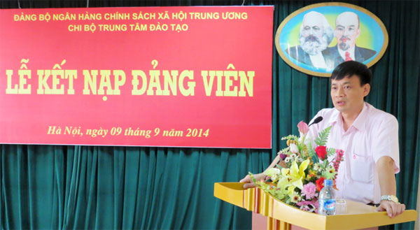 Đồng chí Bùi Quang Vinh phát biểu