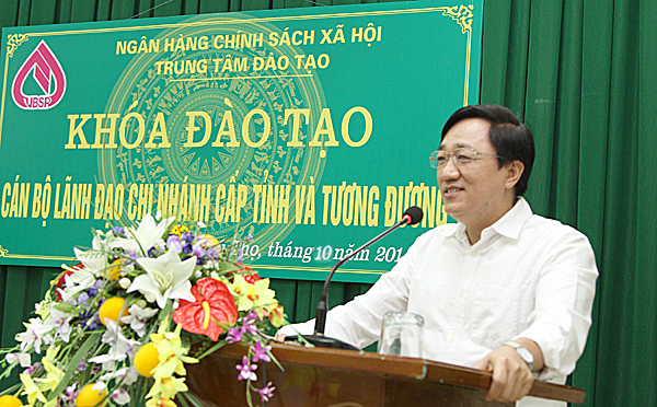 Tổng Giám đốc Dương Quyết Thắng khai giảng khóa đào tạo