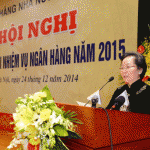 Phó Chủ tịch nước Nguyễn Thị Doan phát biểu tại Hội nghị