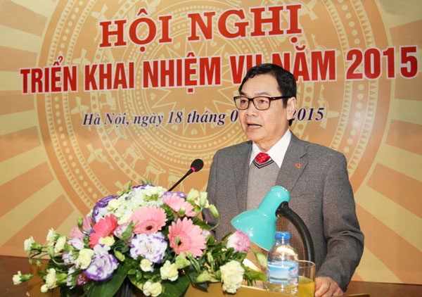 Phó Tổng Giám đốc Võ Minh Hiệp phát động thi đua năm 2015