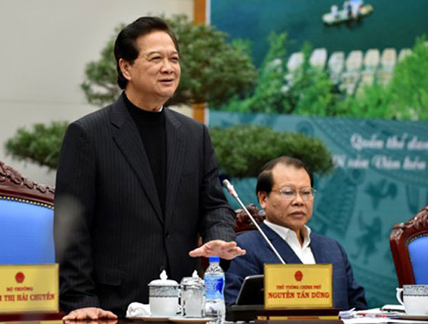Thủ tướng Nguyễn Tấn Dũng: “Muốn phát triển bền vững phải giảm nghèo”