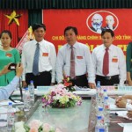 Ban Chi ủy, Chi bộ NHCSXH tỉnh Quảng Nam, nhiệm kỳ 2015 - 2020 ra mắt Đại hội