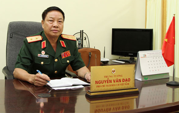 Phó Chủ tịch Hội CCB Việt Nam Nguyễn Văn Đạo 