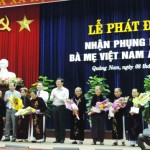 Lãnh đạo tỉnh Quảng Nam cùng các cơ quan trên địa bàn động viên các Mẹ Việt Nam anh hùng