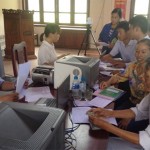 Hộ mới thoát nghèo xã Đình Tổ, huyện Thuận Thành bày tỏ vui mừng khi được nhận vốn vay ưu đãi
