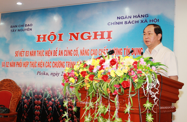 Đại tướng Trần Đại Quang phát biểu tại Hội nghị