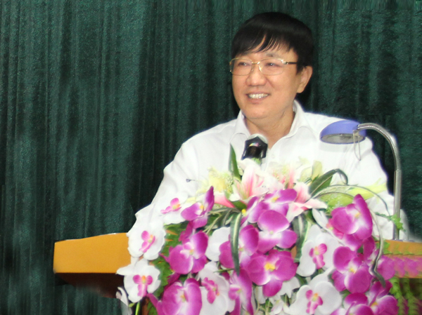 Tổng Giám đốc Dương Quyết Thắng phát biểu chỉ đạo tại buổi làm việc