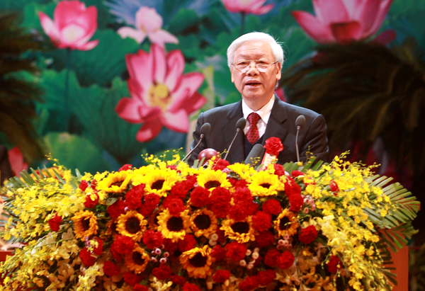 Tổng Bí thư Nguyễn Phú Trọng phát biểu chỉ đạo Đại hội Thi đua yêu nước toàn quốc lần thứ IX