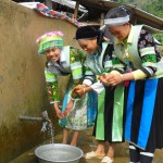 Đồng bào dân tộc Lô Lô ở Cao Bằng đã có nguồn nước sạch để dùng