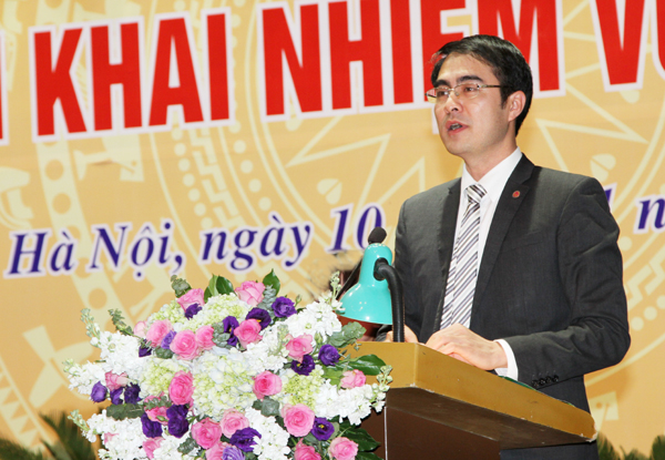 Phó Tổng Giám đốc Nguyễn Đức Hải phát động phong trào thi đua năm 2016