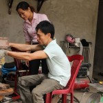 Vốn vay ưu đãi đã giúp hộ gia đình anh Nguyễn Văn Điệp mở rộng xưởng sản xuất cơ khí, tạo việc làm ổn định cho gia đình và 4 lao động trong vùng