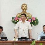 Phó Thủ tướng Vương Đình Huệ phát biểu tại cuộc họp