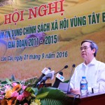 Đồng chí Nguyễn Văn Bình - Uỷ viên Bộ Chính trị, Bí thư Trung ương Đảng, Trưởng Ban Kinh tế Trung ương, Trưởng Ban chỉ đạo Tây Bắc phát biểu chỉ đạo Hội nghị