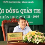 Thống đốc NHNN Việt Nam kiêm Chủ tịch HĐQT NHCSXH chủ trì phiên họp