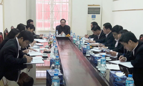 Đoàn công tác của NHCSXH do Phó Tổng Giám đốc Võ Minh Hiệp làm Trưởng đoàn đã có buổi làm việc với chi nhánh NHCSXH tỉnh Bắc Kạn về hoạt động tín dụng chính sách trong thời gian qua