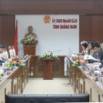 Đồng chí Lại Xuân Môn - Chủ tịch Hội Nông dân Việt Nam, Ủy viên HĐQT NHCSXH phát biểu