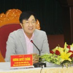 Uỷ viên HĐQT - Tổng Giám đốc Dương Quyết Thắng phát biểu chỉ đạo