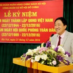 Tổng Giám đốc Dương Quyết Thắng phát biểu tại Lễ kỷ niệm