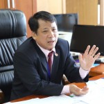 Phó Tổng Giám đốc Nguyễn Văn Lý trả lời phỏng vấn báo chí