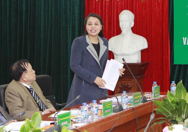 Ủy viên BCH TW Đảng, Chủ tịch TW Hội LHPN Việt Nam Nguyễn Thị Thu Hà cho rằng cần làm tốt hơn việc lồng ghép chính sách tín dụng ưu đãi với  phong trào hỗ trợ phụ nữ nghèo phát triển sinh kế
