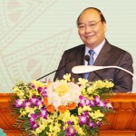 Ủy viên Bộ Chính trị - Thủ tướng Chính phủ Nguyễn Xuân Phúc phát biểu tại Lễ kỷ niệm