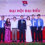 Đoàn đại biểu Đoàn TNCS Hồ Chí Minh NHCSXH TW tham dự Đại hội