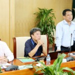 Phó Tổng Giám đốc Nguyễn Văn Lý phát biểu tại buổi nghiệm thu