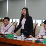 Phó Tổng Giám đốc Trần Lan Phương phát biểu