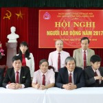 Lễ ký kết Thỏa ước lao động tập thể giữa đại diện người lao động và đại diện người sử dụng lao động tại NHCSXH tỉnh Thừa Thiên - Huế