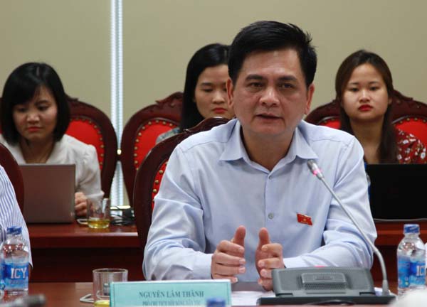 Phó Chủ tịch Hội đồng Dân tộc của Quốc hội Nguyễn Lâm Thành