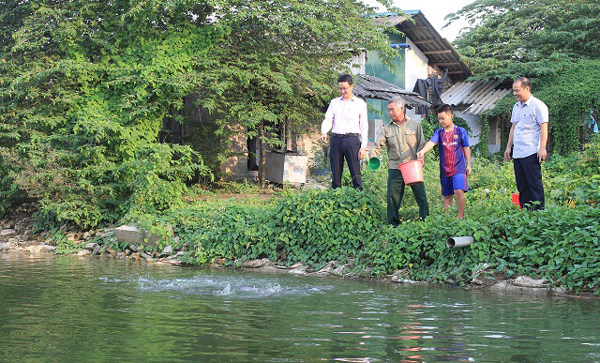 Thương binh Nguyễn Văn Ngâm thành công nhờ mô hình nuôi trồng thủy sản