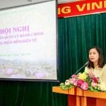 Phó Tổng Giám đốc Trần Lan Phương phát biểu tại Hội nghị