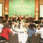 Tọa đàm “Dịch vụ ngân hàng trên điện thoại di động - Phổ cập dịch vụ tài chính và tạo quyền năng kinh tế cho người thu nhập thấp và phụ nữ ở Việt Nam” vừa diễn ra tại Hà Nội