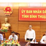 Phó Thống đốc NHNN Nguyễn Đồng Tiến - Ủy viên HĐQT NHCSXH phát biểu tại buổi làm việc