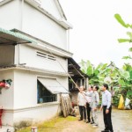 Ngôi nhà của gia đình anh Nguyễn Văn Cúc được xây theo đúng thiết kế nhà phòng tránh bão lụt