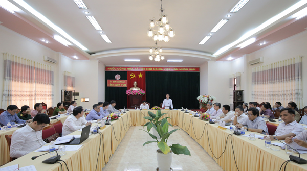 Đoàn công tác TW làm việc với UBND tỉnh Kon Tum